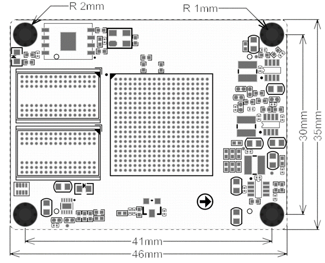 mind c z7020 mechanical dimensions